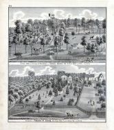Samuel Grove, Timothy R. Johns, Stock Farm, Residence, Utica, Deer Park, La Salle County, La Salle County 1876